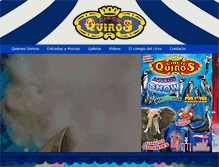 Tablet Screenshot of circoquiros.com